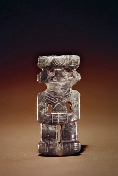 Figurine Pendant from Guacimo, Linea Vieja Area by Pre Columbian Pre Columbian